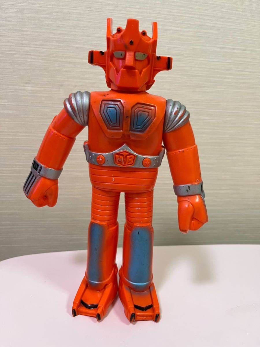 ブルマァク　スーパーロボットシリーズ　マッハバロン　ソフビ　スタンダードサイズ マッハバロン スーパーロボットマッハバロン ソフビ人形 ブルマァク