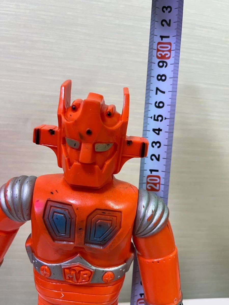 マッハバロン スーパーロボットマッハバロン ソフビ人形 ブルマァク