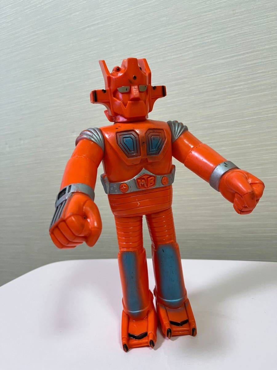 マッハバロン スーパーロボットマッハバロン ソフビ人形 ブルマァク