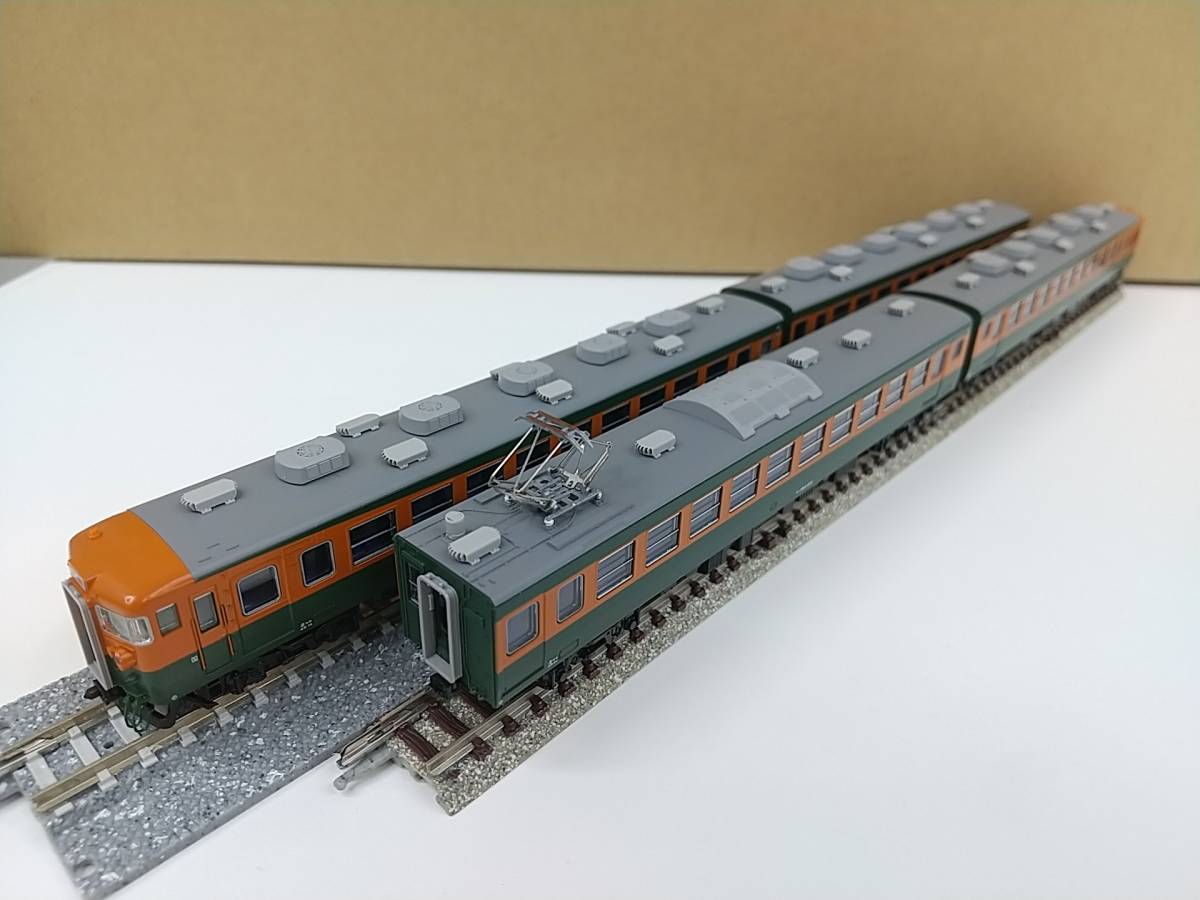 KATO 10-1335 165系飯田線急行「伊那」4両セット 車両のみ(急行形電車 