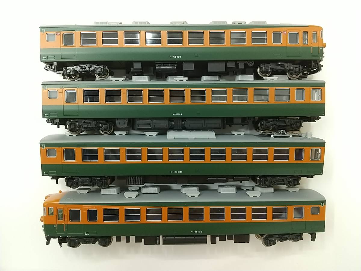 KATO 10-1335 165系飯田線急行「伊那」4両セット 車両のみ(急行形電車 