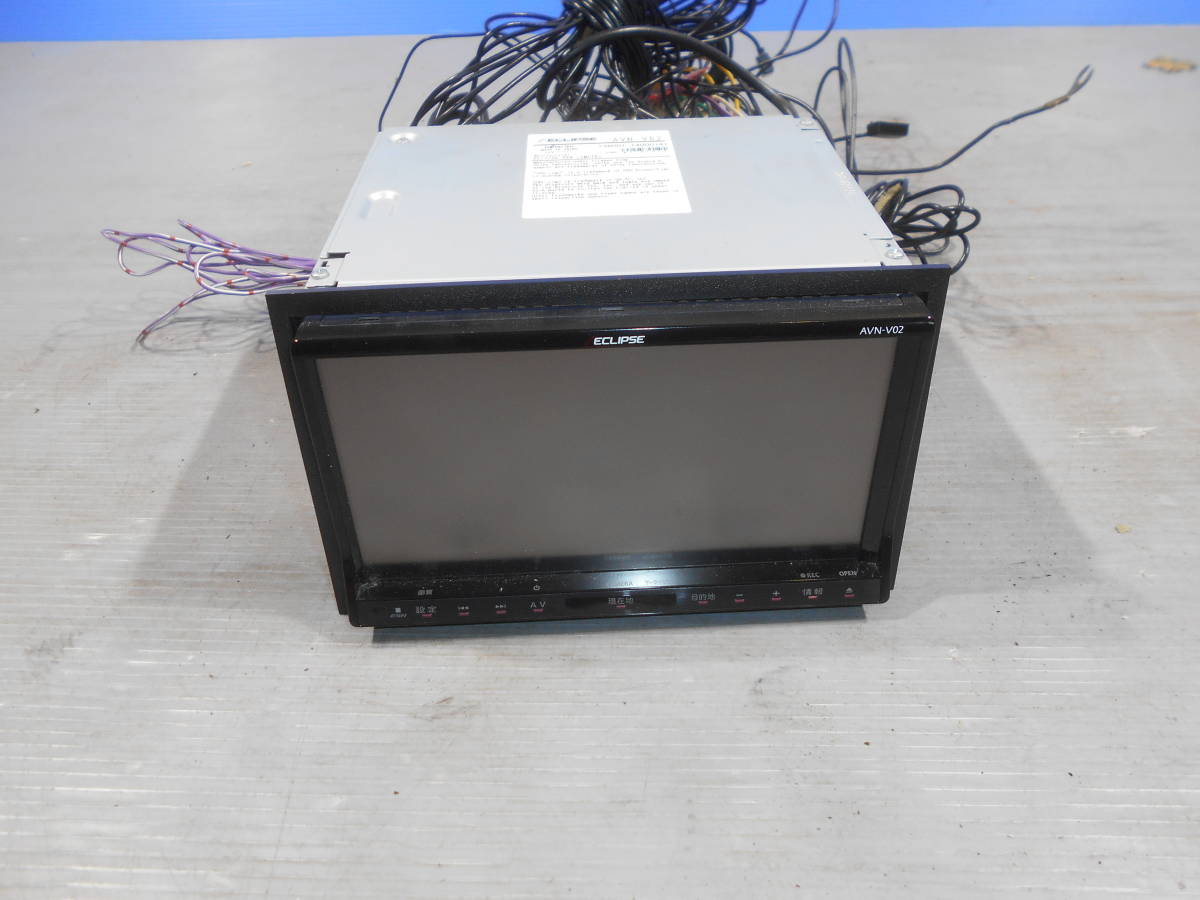 No.4889 中古カーナビ ECLIPSE イクリプス AVN-V02
