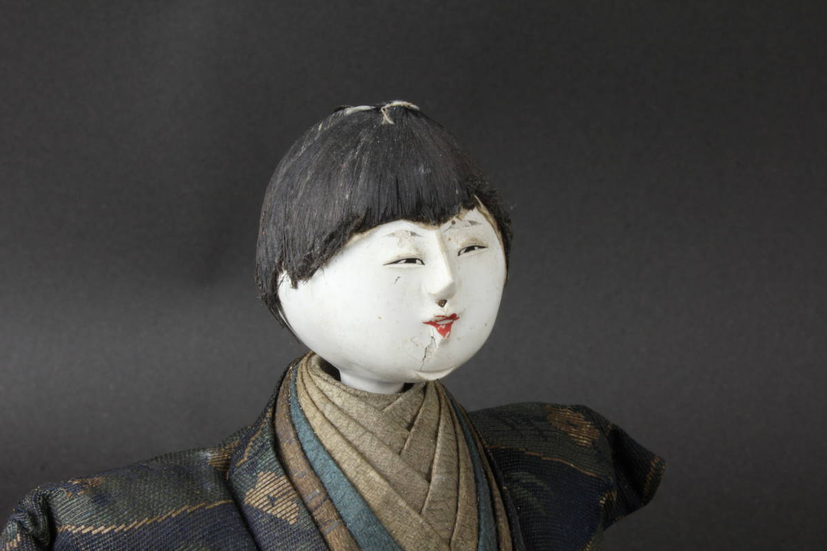 44【江戸時代】 稚児人形 衣装人形 京人形 御所人形 時代人形(御所人形