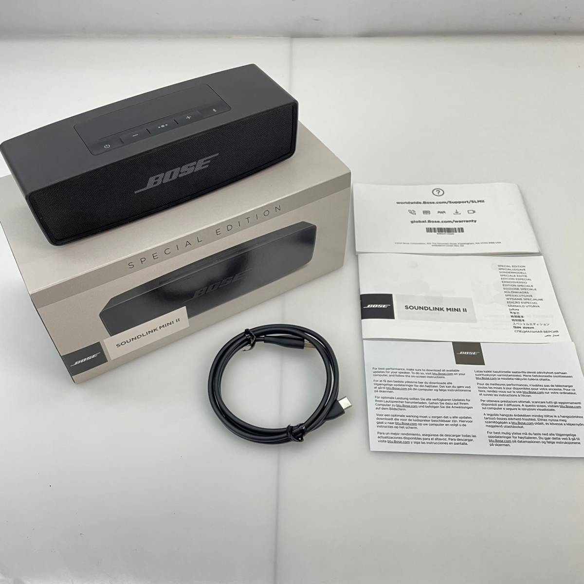 Portable Speaker - Bose cm SoundLink ボーズ、イコライザー調整