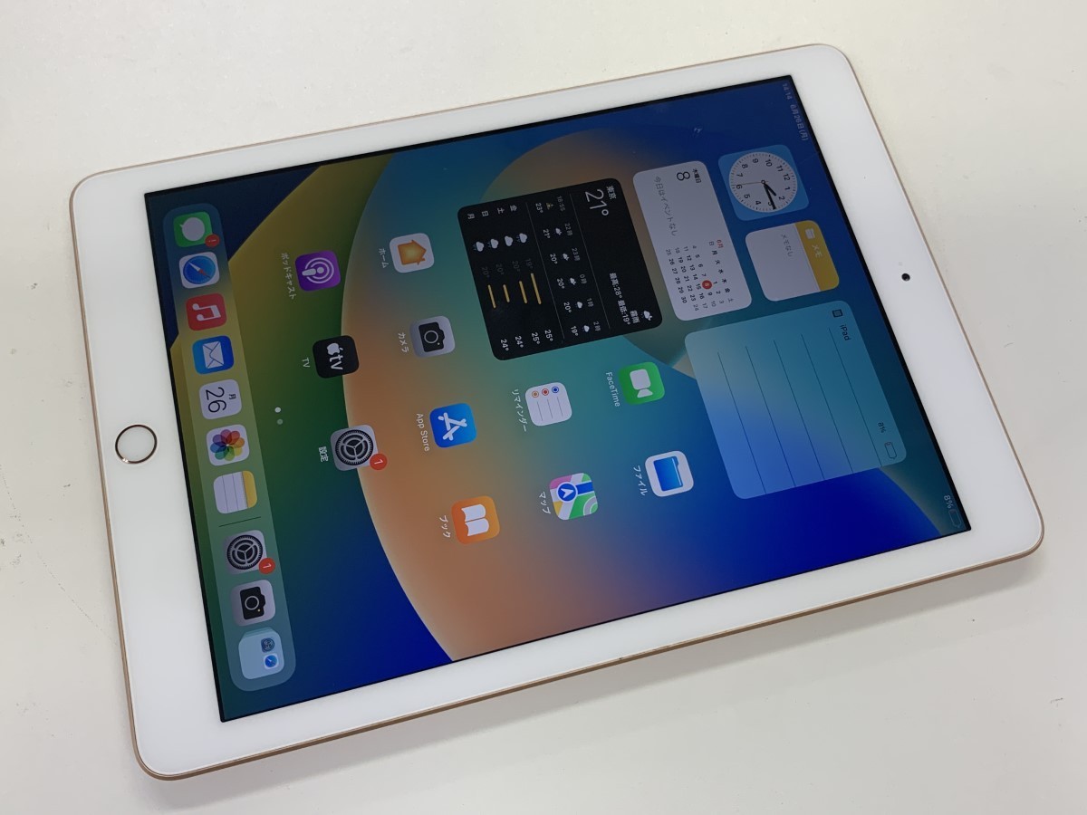 ★送料無料★ジャンク★WiFi★A1893 iPad (第 6 世代) Wi-Fi 32GB★ゴールド★7125003668★SYS★06/26