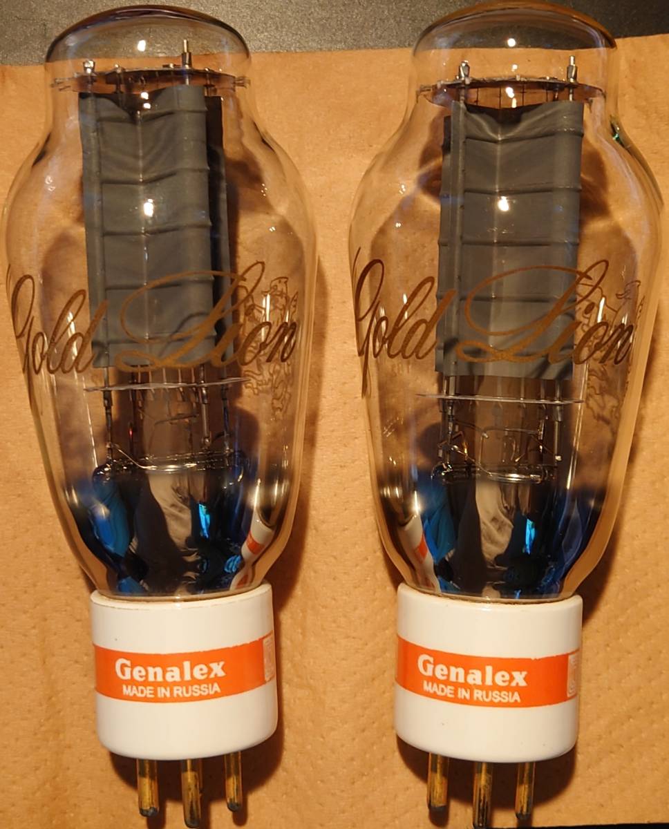 Genalex PX300B ⁄MP GOLD LION マッチド2本組 ST 直熱3極管