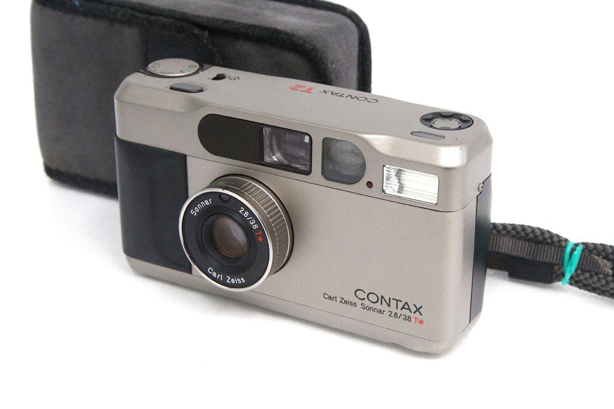 美品｜コンタックス T2 チタンシルバー γA4278-3U1B