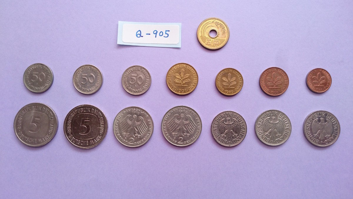 ドイツ2マルク硬貨50枚