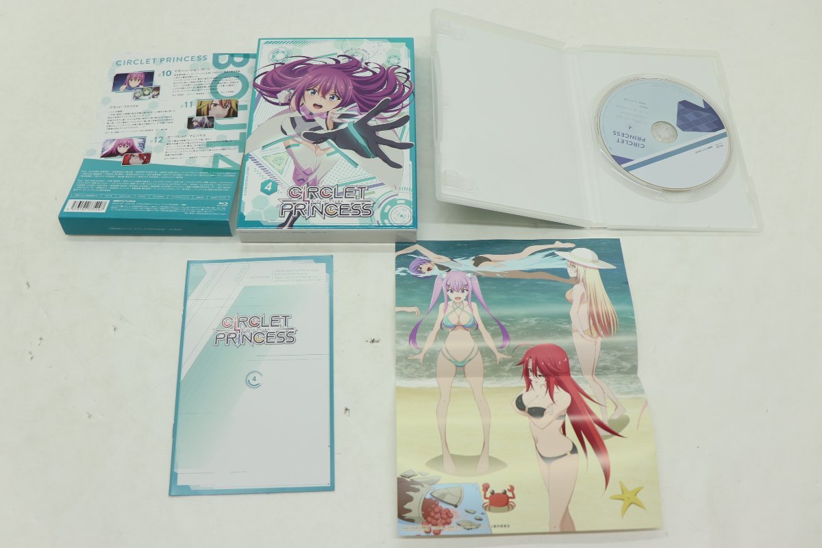 05EY○サークレット・プリンセス Blu-ray 全4巻セット SILVER LINK 