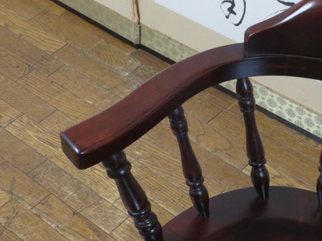 九州民芸家具 ミズメザクラ 無垢材 キャプテンチェア②/ウィンザー