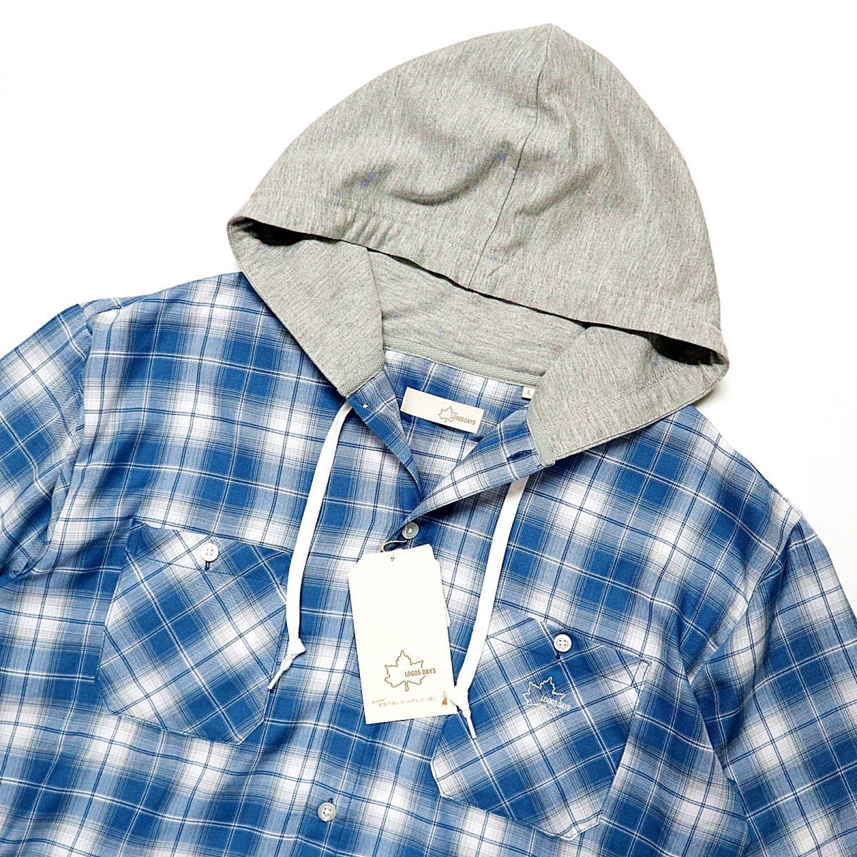 ロゴス アウトドア LOGOS DAYS 新品 メンズ シンプル カジュアル 上下セット セットアップ Mサイズ ●送料390円可能商品 ロゴス LOGOS DAYS アウトドア 新品 メンズ シンプル 半袖 シャツ 黒 Lサイズ[SMSKLD237-BLK-L]  一 三 弐★QWER★