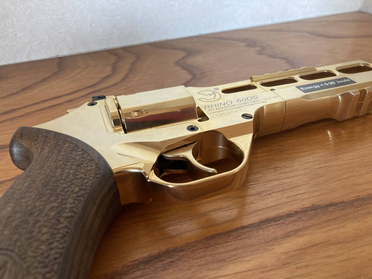 BO キアッパ ライノ 60DS 18Kメッキ Chiappa Rhino 60DS .357 Magnum