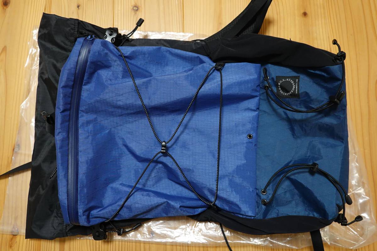 山と道 mini zip ネイビー U.Lバックパック 廃盤品 山と道 MINI