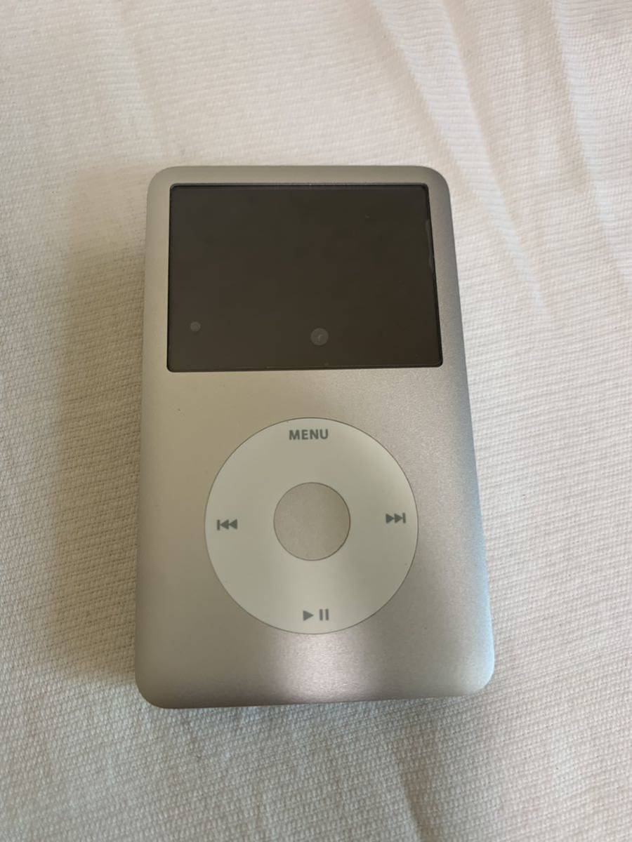 1円スタート】Apple iPod classic A1238 160GB シルバー CLASSIC Apple