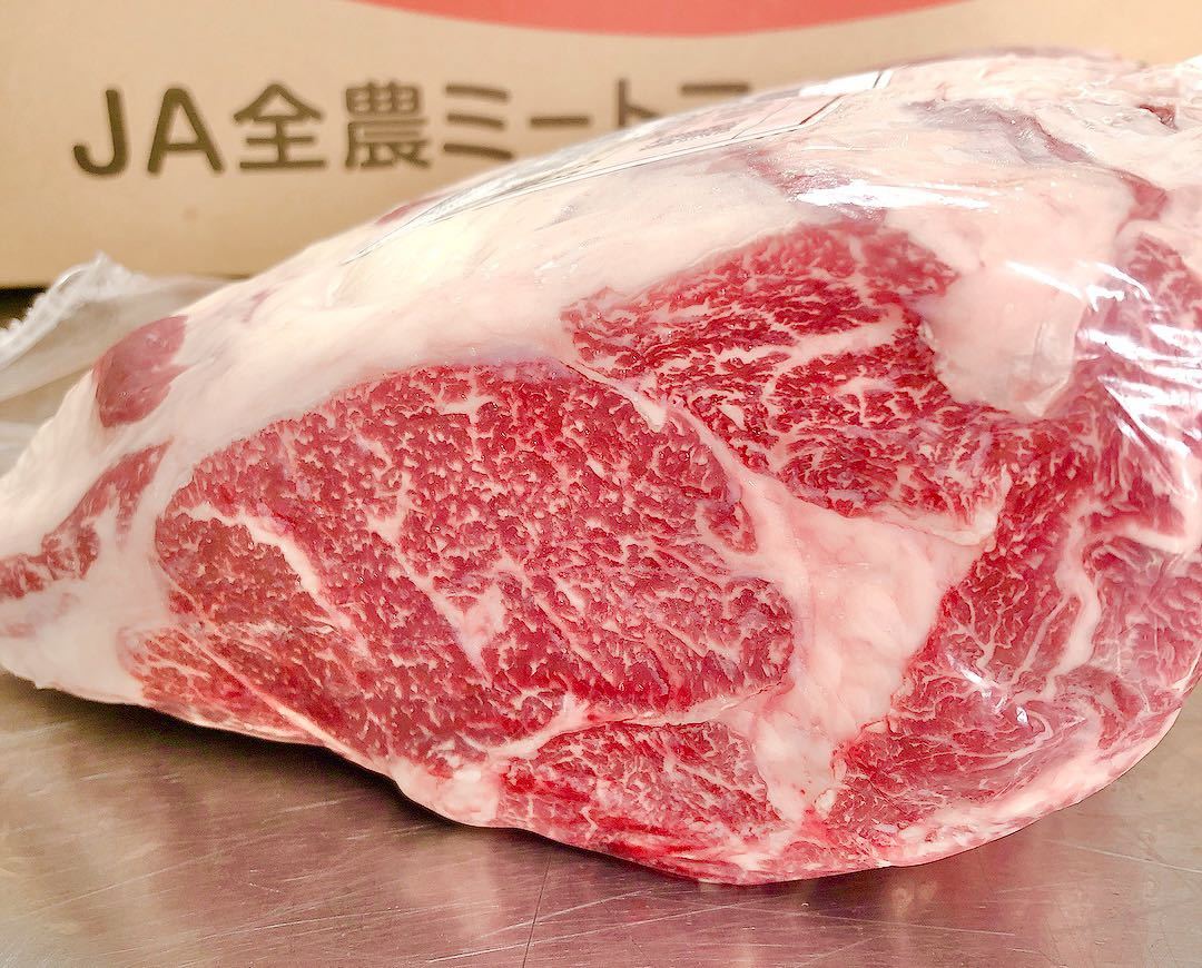 【同梱可】1円スタート 北海道産黒毛和種牛リブアイロール　3300gステーキ　BBQ バーベキュー　ギフト　贈答 お歳暮　業務用　冷蔵