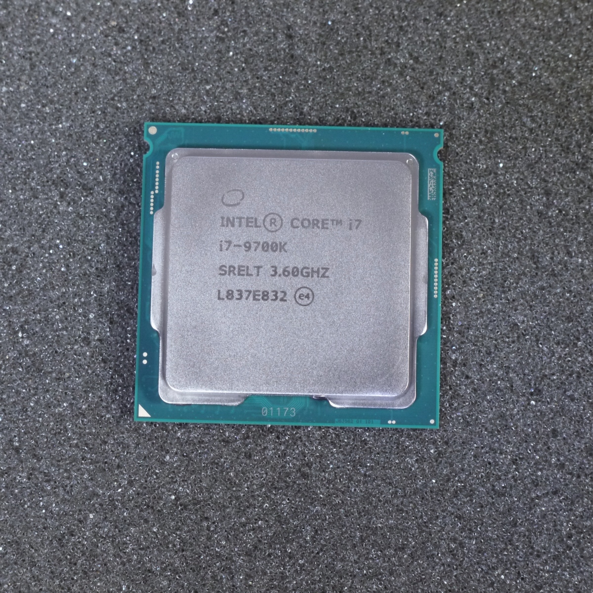 Intel Core i7-9700K LGA1151動作品CPU Intel Core i7-9700K 動作品