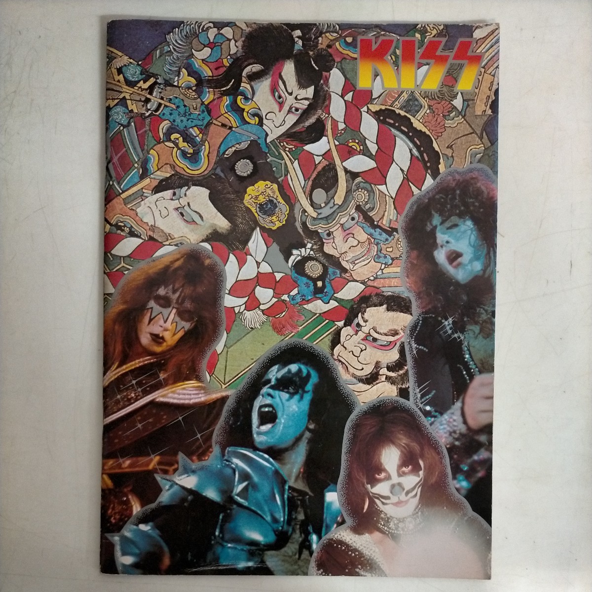 キッス 来日公演 ツアーパンフレット KISS JAPAN TOUR 1977○古本/表紙