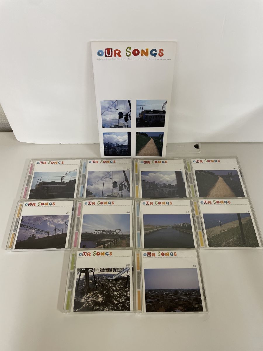 CDセット売り / 処分品 / OUR SONG 全10枚組 / 歌詞本付き / J‐POP
