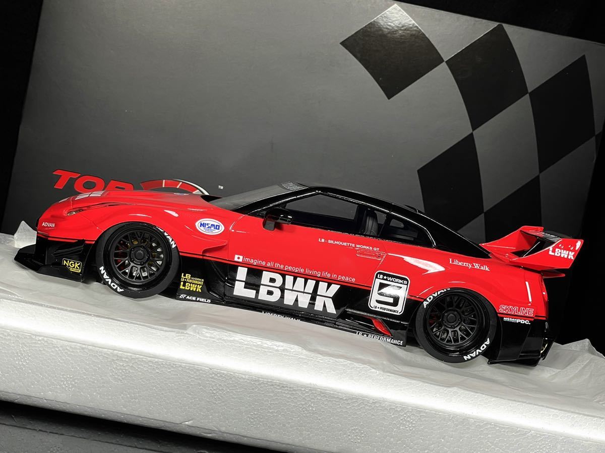 TSM Model 1/18 LB-Silhouuett WORK GT NISSAN 35GT-R RR Ver.1 (TOP 
