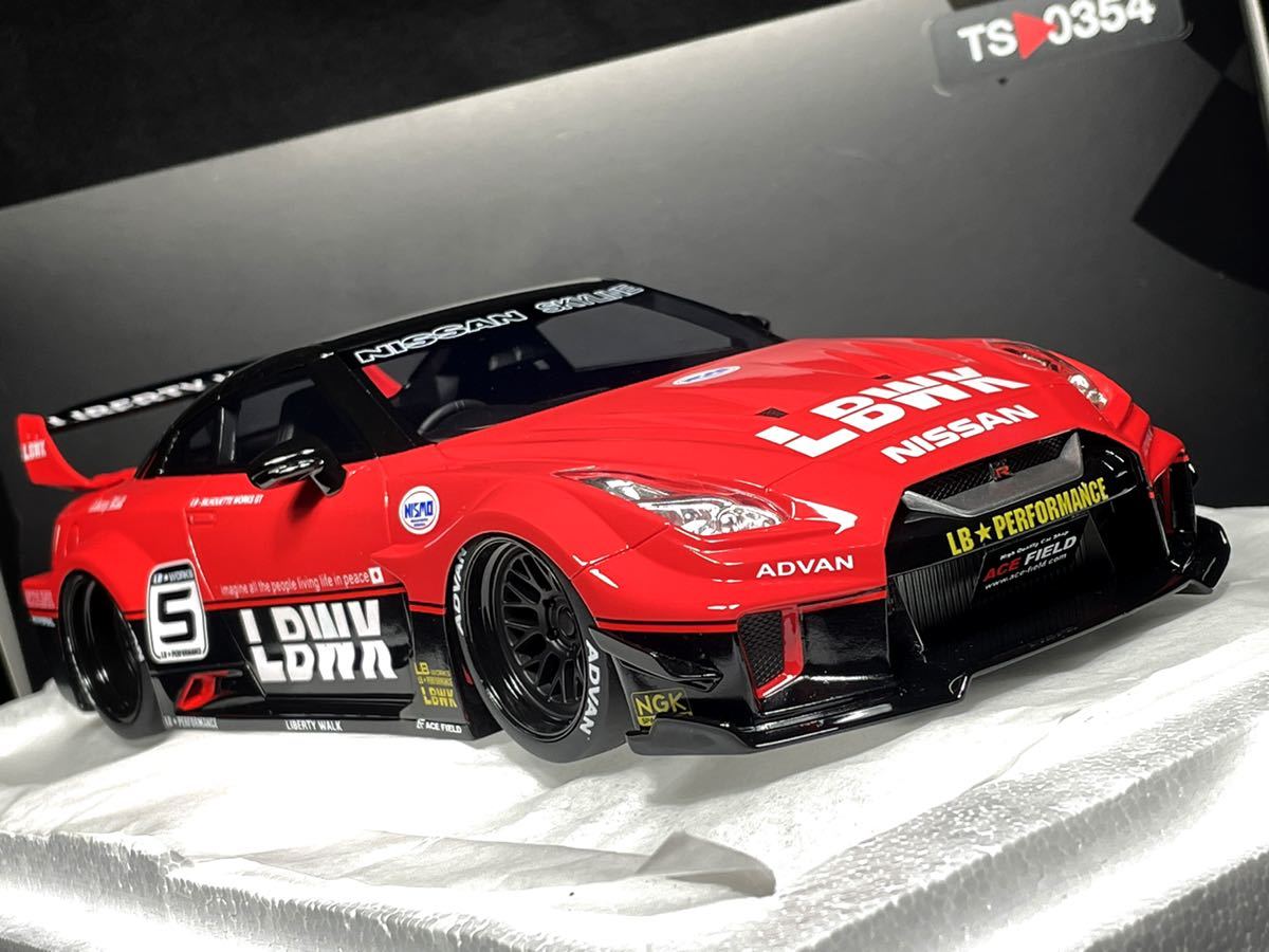 TSM Model 1/18 LB-Silhouuett WORK GT NISSAN 35GT-R RR Ver.1 (TOP 