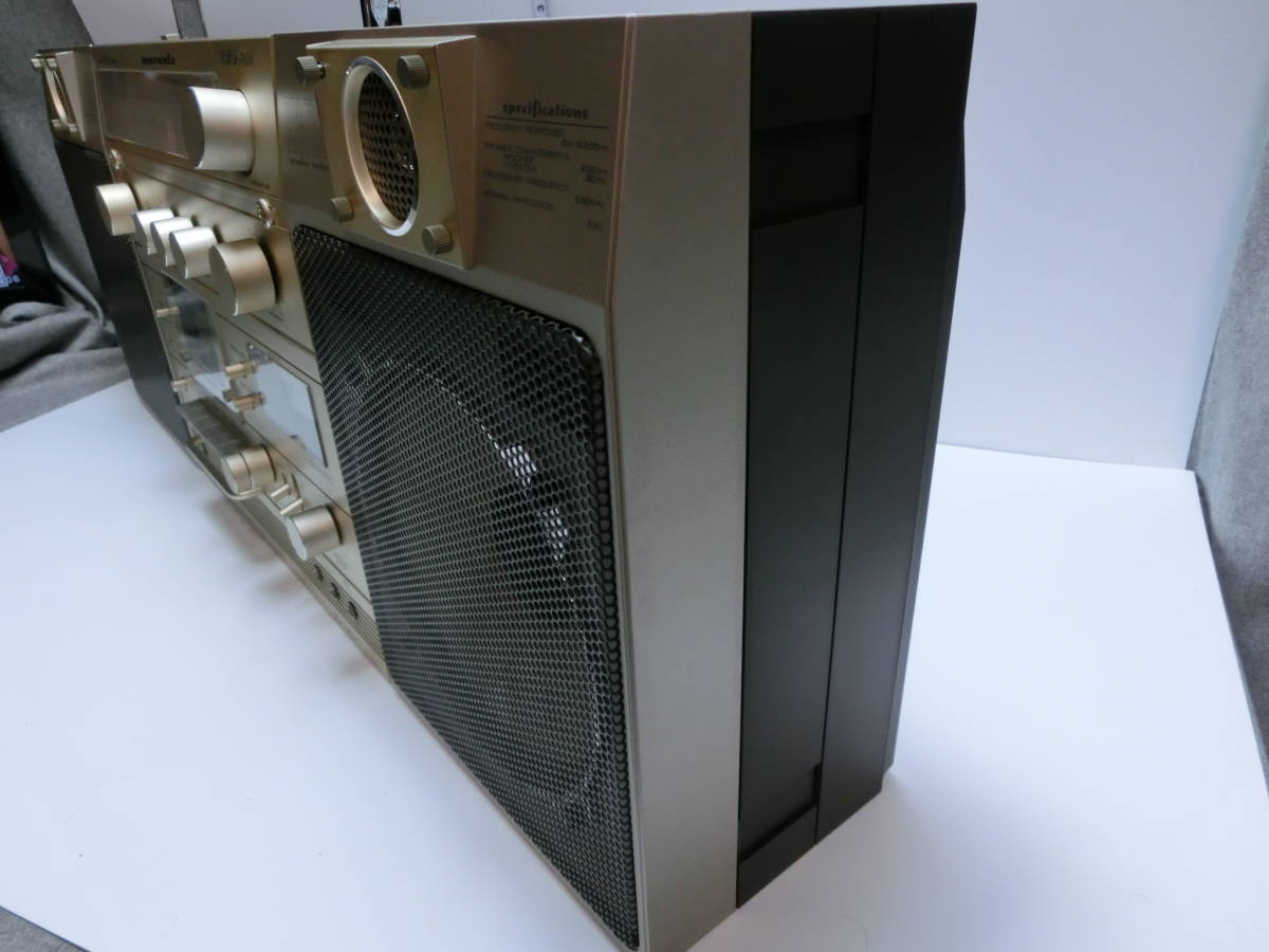 marantz CRS-7800 マランツ 大型ラジカセ ジャンク 現状品(ラジカセ