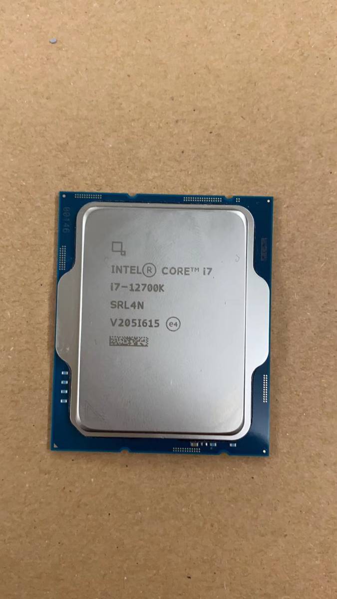 I7-12700 動作未確認 ジャンク品 ジャンクCPU Core i7 12700 LGA1700の