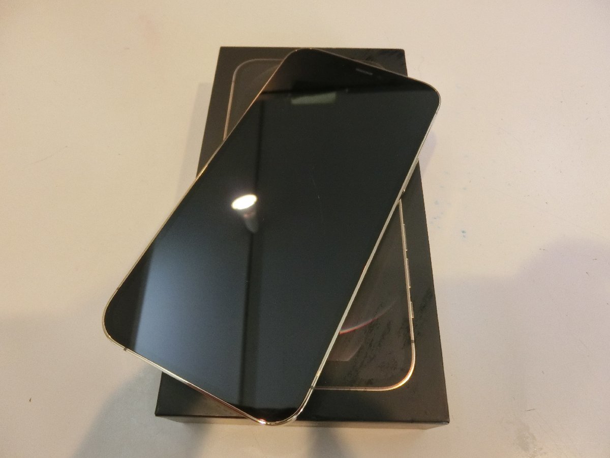 SIMフリー☆iPhone12 Pro 256GB ゴールド 中古品☆