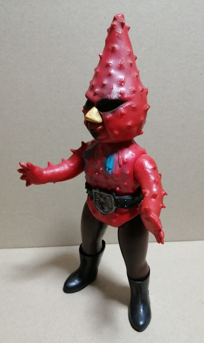 仮面ライダー。怪人。ヒトデンジャー。ソフビ。スタンダードサイズ。旧