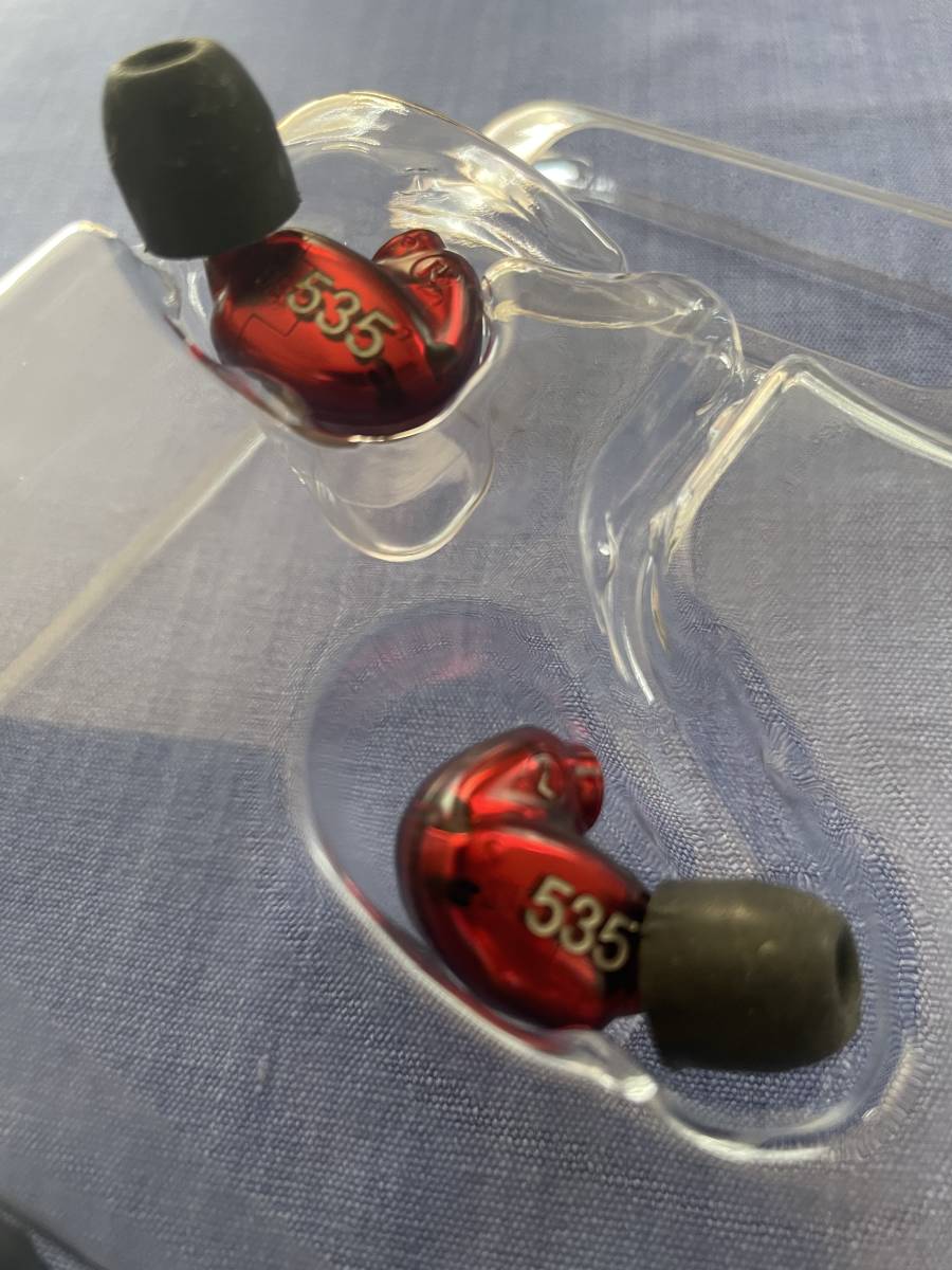 SHURE Special Edition SE535LTD -J レッド + リケーブル用 ZEPHONE EL