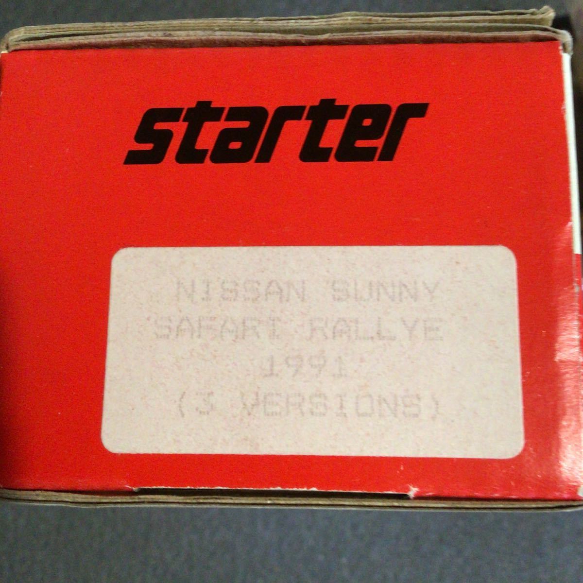 1/43 スターター レジンキット NISSAN SUNNY Safari Rallye 1991