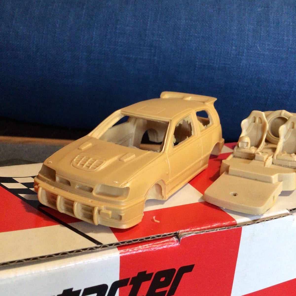 1/43 スターター レジンキット NISSAN SUNNY Safari Rallye 1991