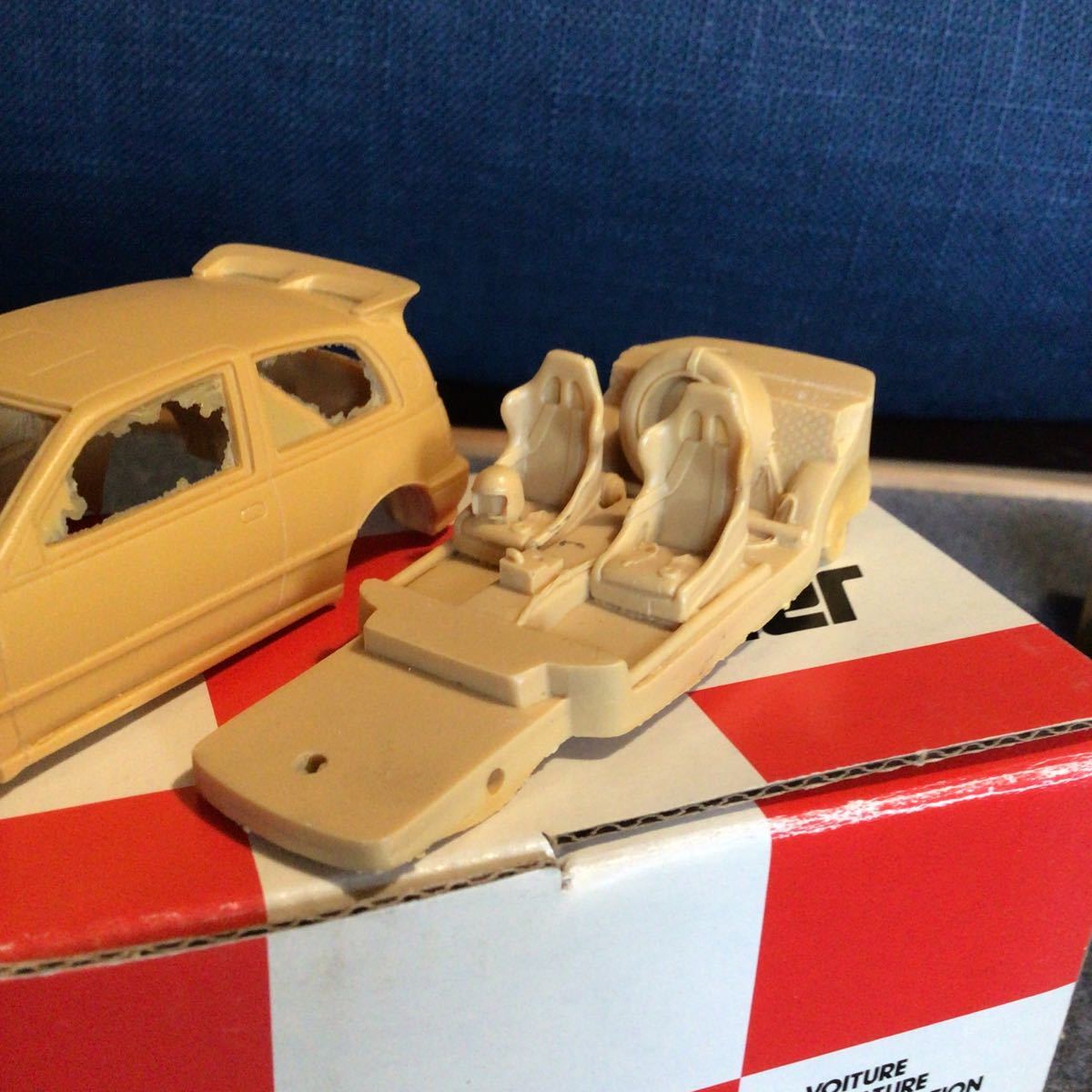 1/43 スターター レジンキット NISSAN SUNNY Safari Rallye 1991
