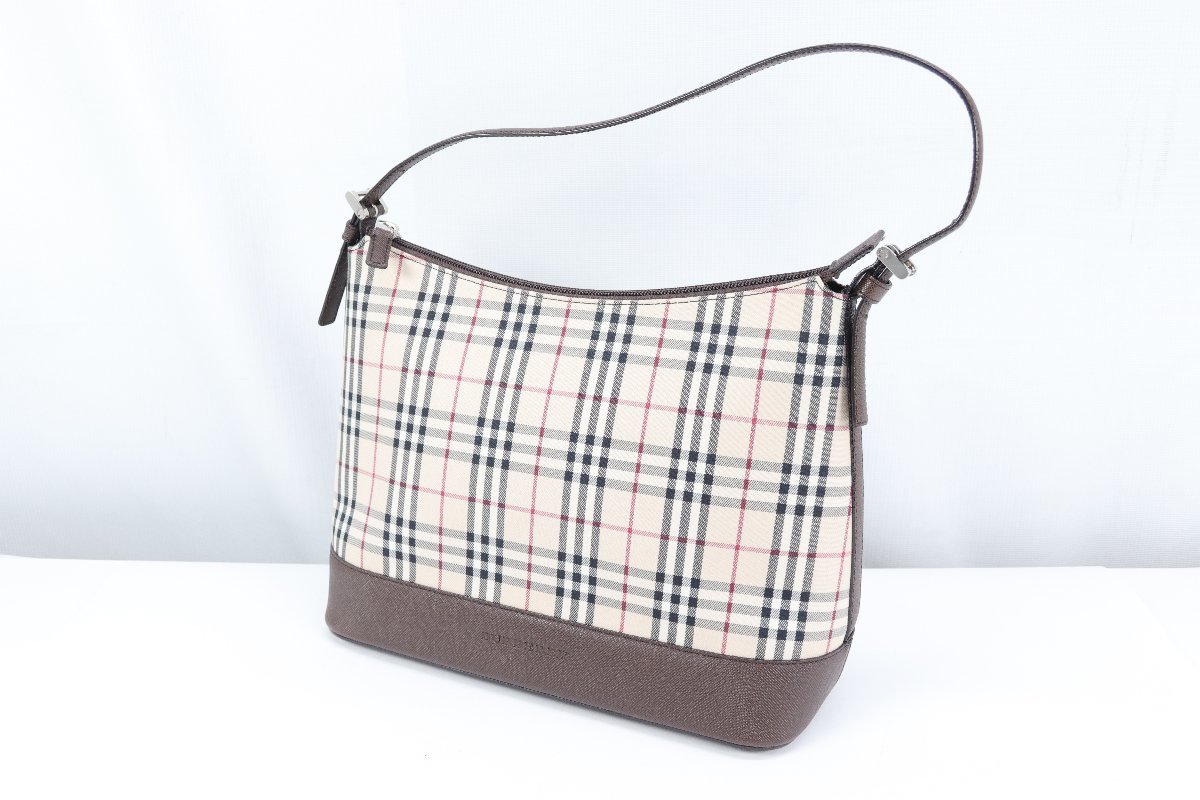 BURBERRY バーバリー ノバチェック ワンショルダーバッグ 肩掛け 鞄 