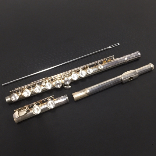 (3) YAMAHA ヤマハ　フルート　YFL-311 Eメカ付 美品✨】YAMAHA ヤマハ Eメカ YFL-311 フルート シルバー
