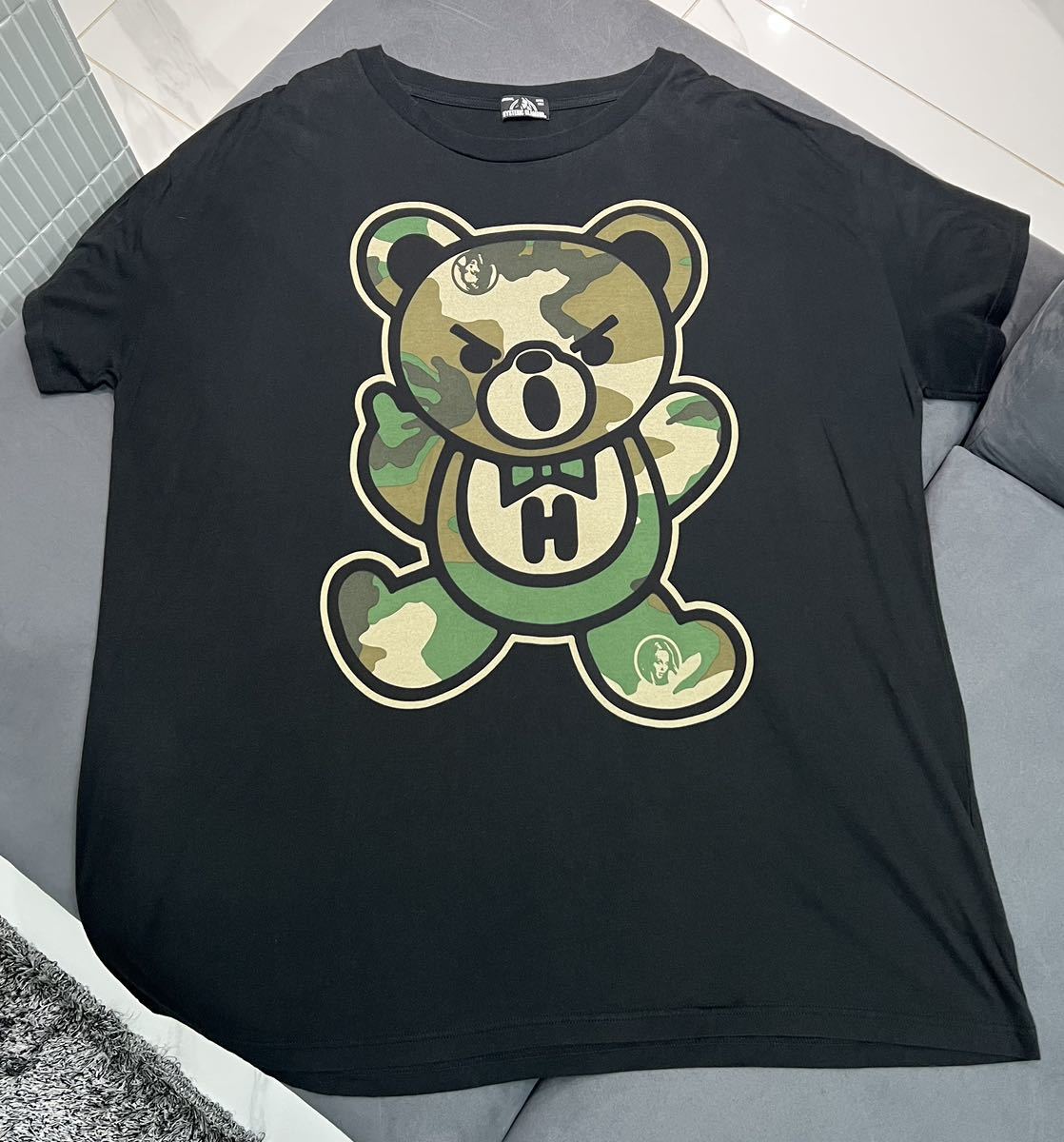 ヒステリックグラマー 迷彩ベアーTシャツ HYSTERIC GLAMOUR 迷彩
