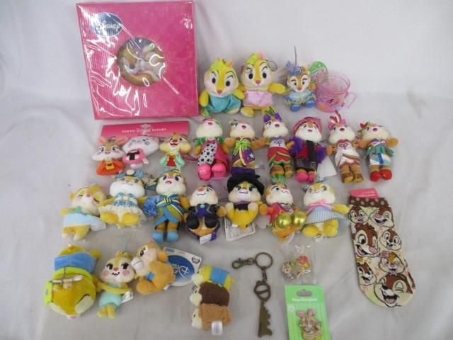 同梱可】中古品 ディズニー クラリス 他 ぬいぐるみバッチ ピンバッジ