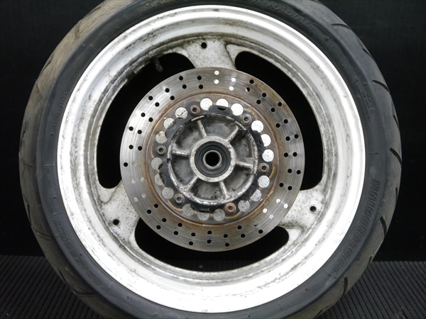 【数量限定，格安】 R52114 FZR1000 3GM 3代目より 純正 リア 後ろ ホイールASSY 5.50-17 スプロケ ハブ付き FZ750 YZF1000R FZR750 YZF750SP