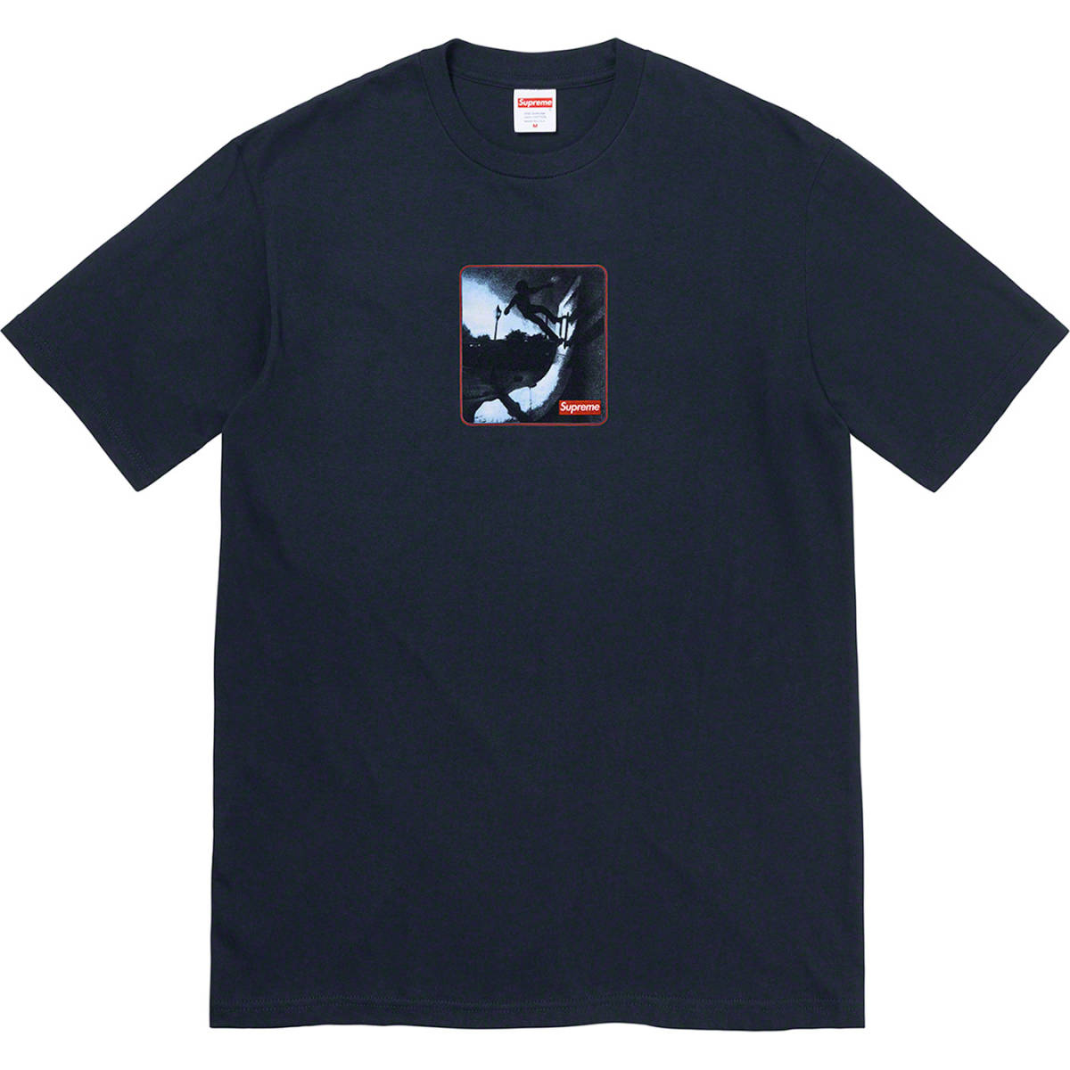 即決☆新品 国内正規品 21FW Supreme Shadow Tee Navy M ネイビー Tシャツ シュプリーム☆ ファッション ブランド別