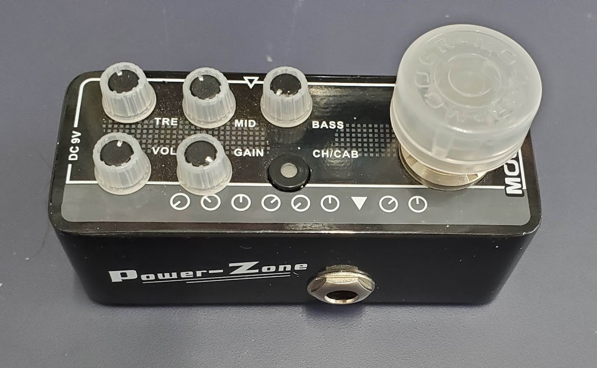 MOOER Micro Preamp 003（Koch Power Toneタイプ）スイッチハット付 動作確認済