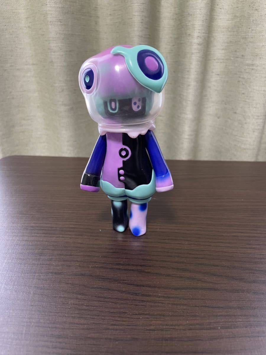 ユメミル 宇宙カエル WAX THREE Three フィギュア ソフビ マルチカラー