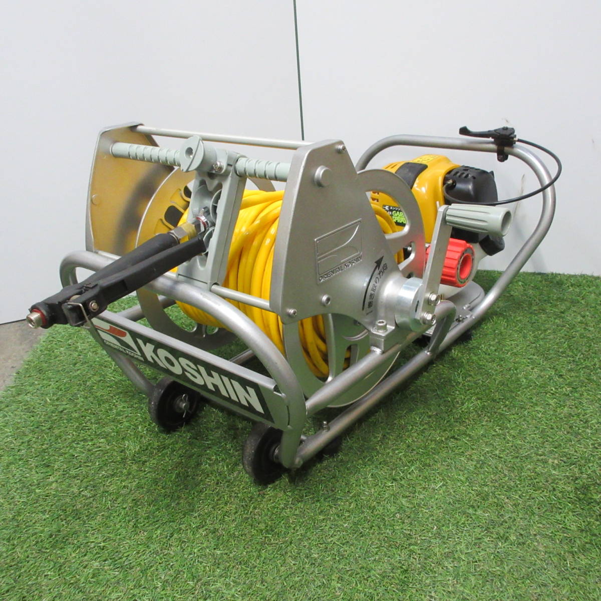 福岡発〉 工進 ガーデンスプレーヤー MS-ER50 中古 0.75馬力 エンジン 