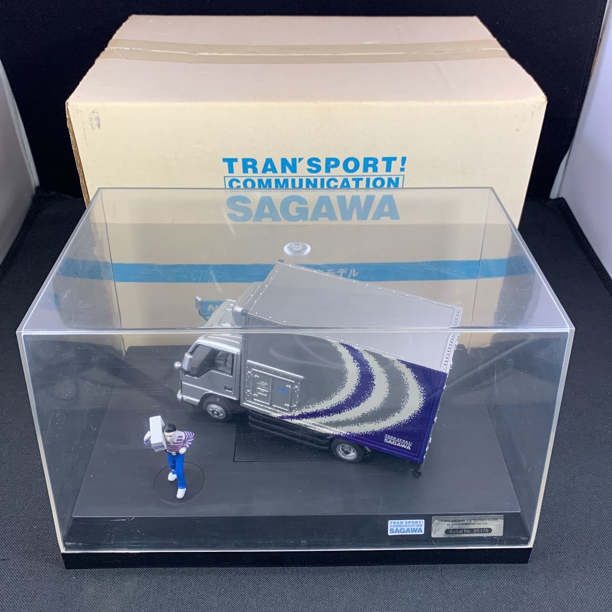 純正サイト 【元箱開封品】佐川急便 2tトラック 1/24 モデル 50周年