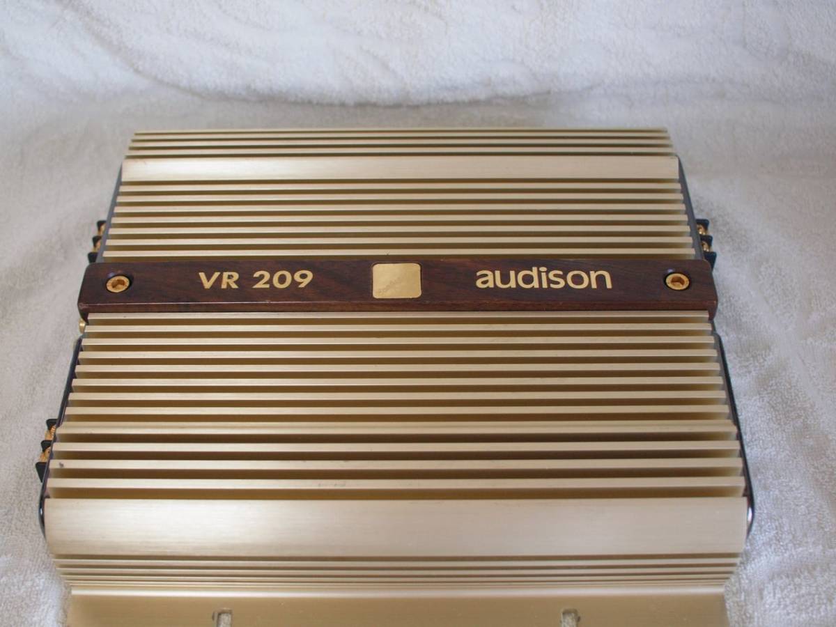 【audison】 VR209　カーオディオアンプ VR209 audison オーディソン Yahoo!オークション Vintage Audison 2CH