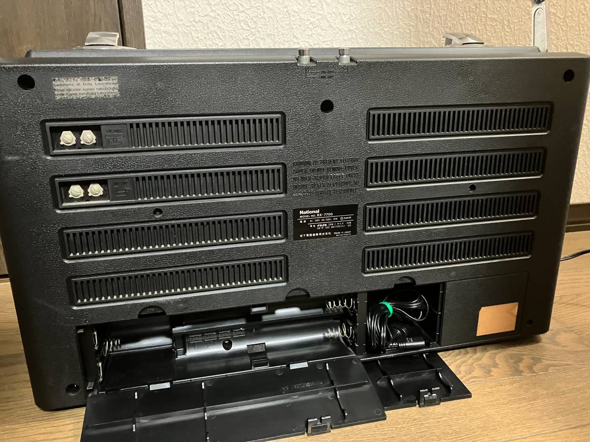 超レア！ナショナル高級ラジカセRX-7700 美品(ラジカセ)｜売買された 