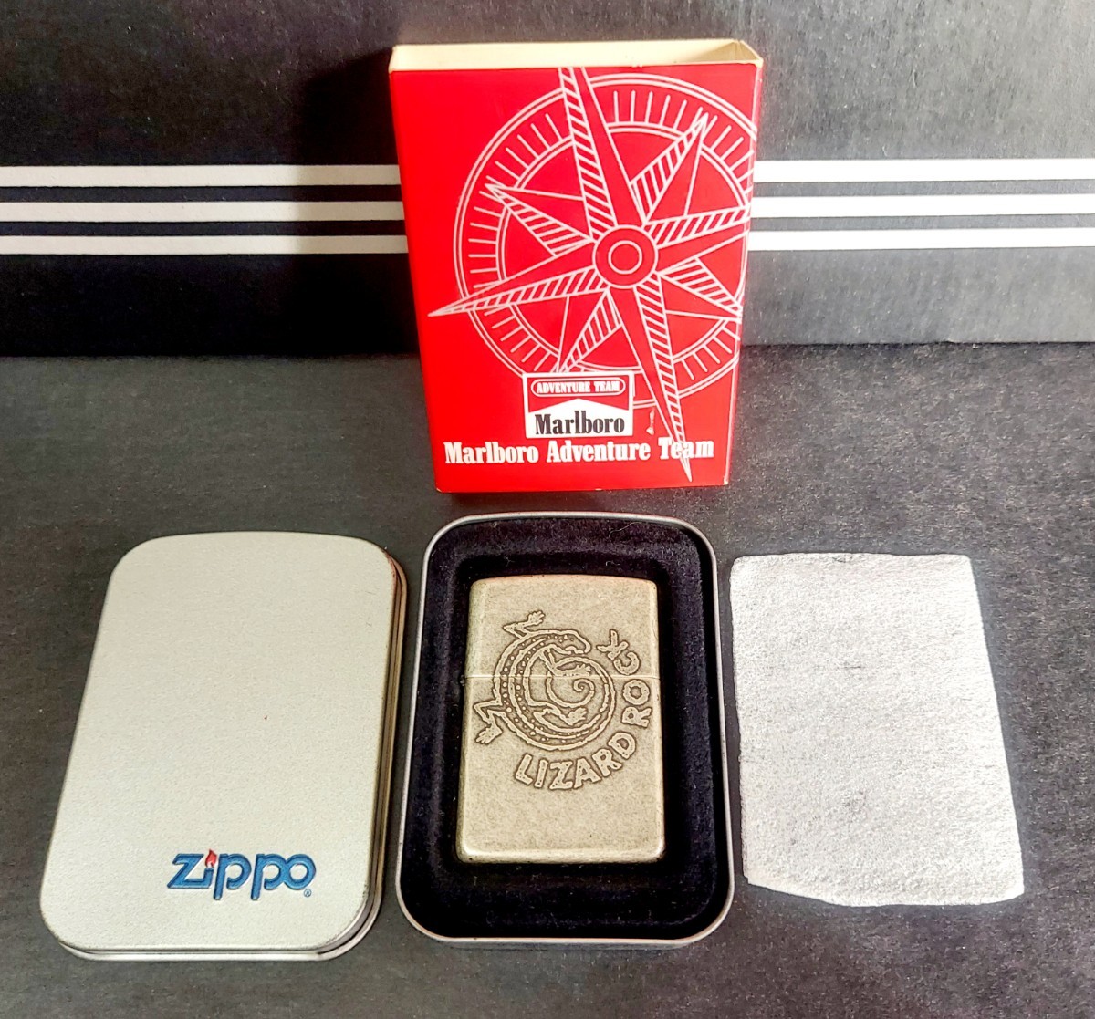 zippo ジッポライター マルボロ 見よ アドベンチャー 希少 未使用