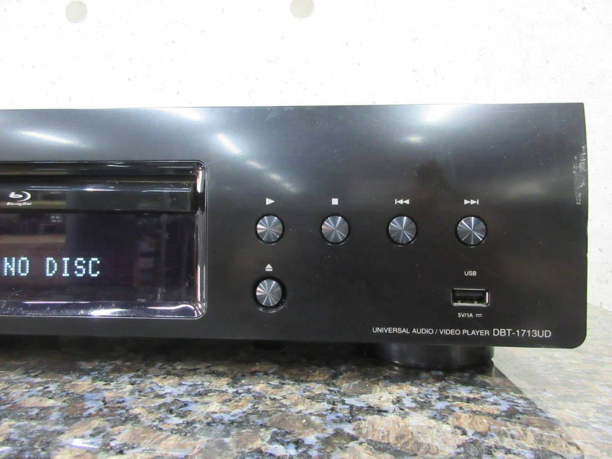 DENON デノン ユニバーサルプレーヤー DBT-1713UD CD/DVD/BD リモコン