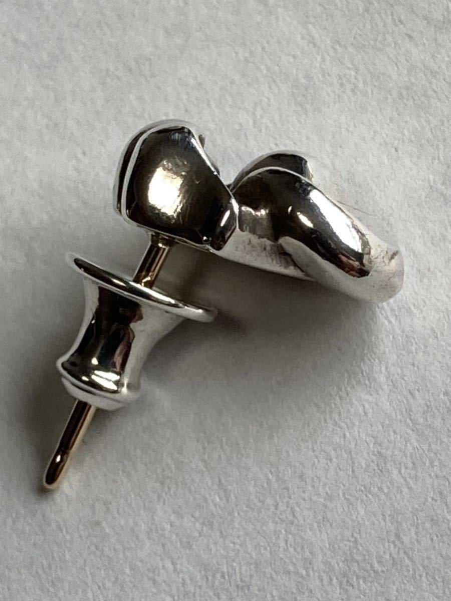 クロムハーツ リップ&タン スタッドピアス 片耳用 - Chrome Hearts 