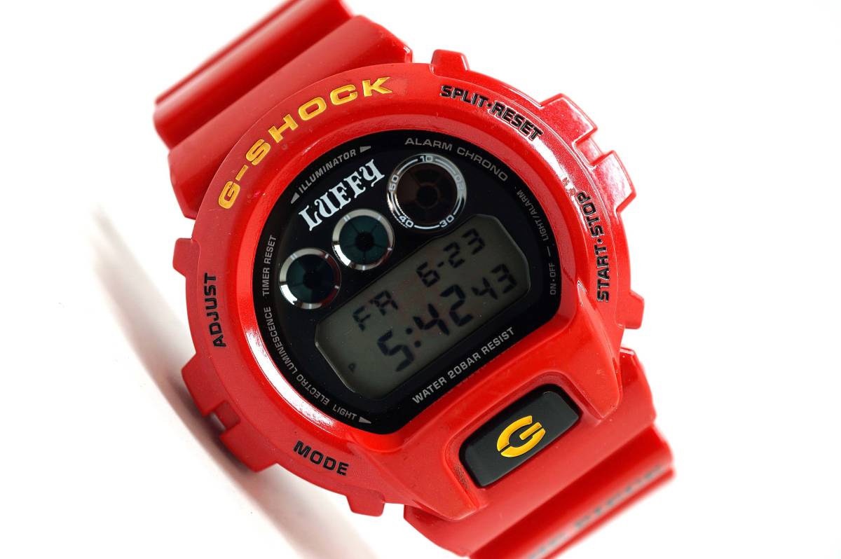 1円～CASIO G-SHOCK×ONE PIECE ワンピース ルフィ DW-6900FS ONE G