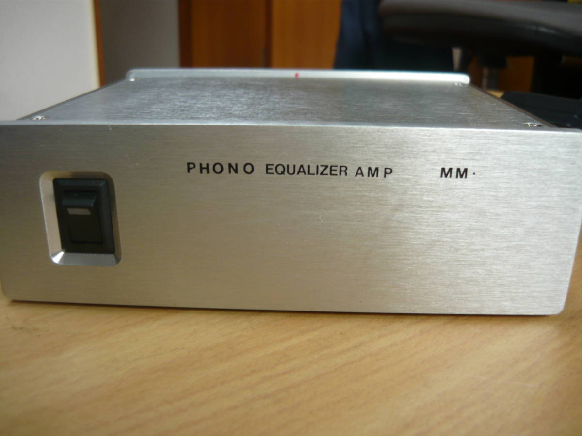 フォノイコライザーアンプ自作品