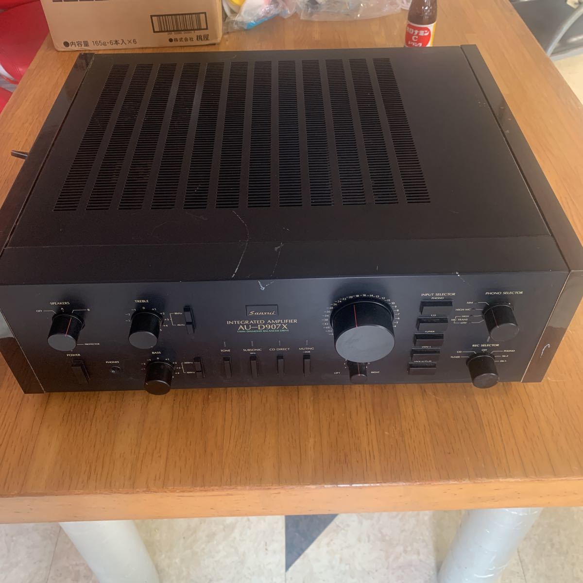 SANSUI サンスイ AU-D907X DECADE アンプ 通電確認済 SANSUIサンスイ名